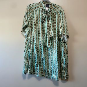 EUC Marina Rinaldi satin top fits 22w-24w-26w-28w